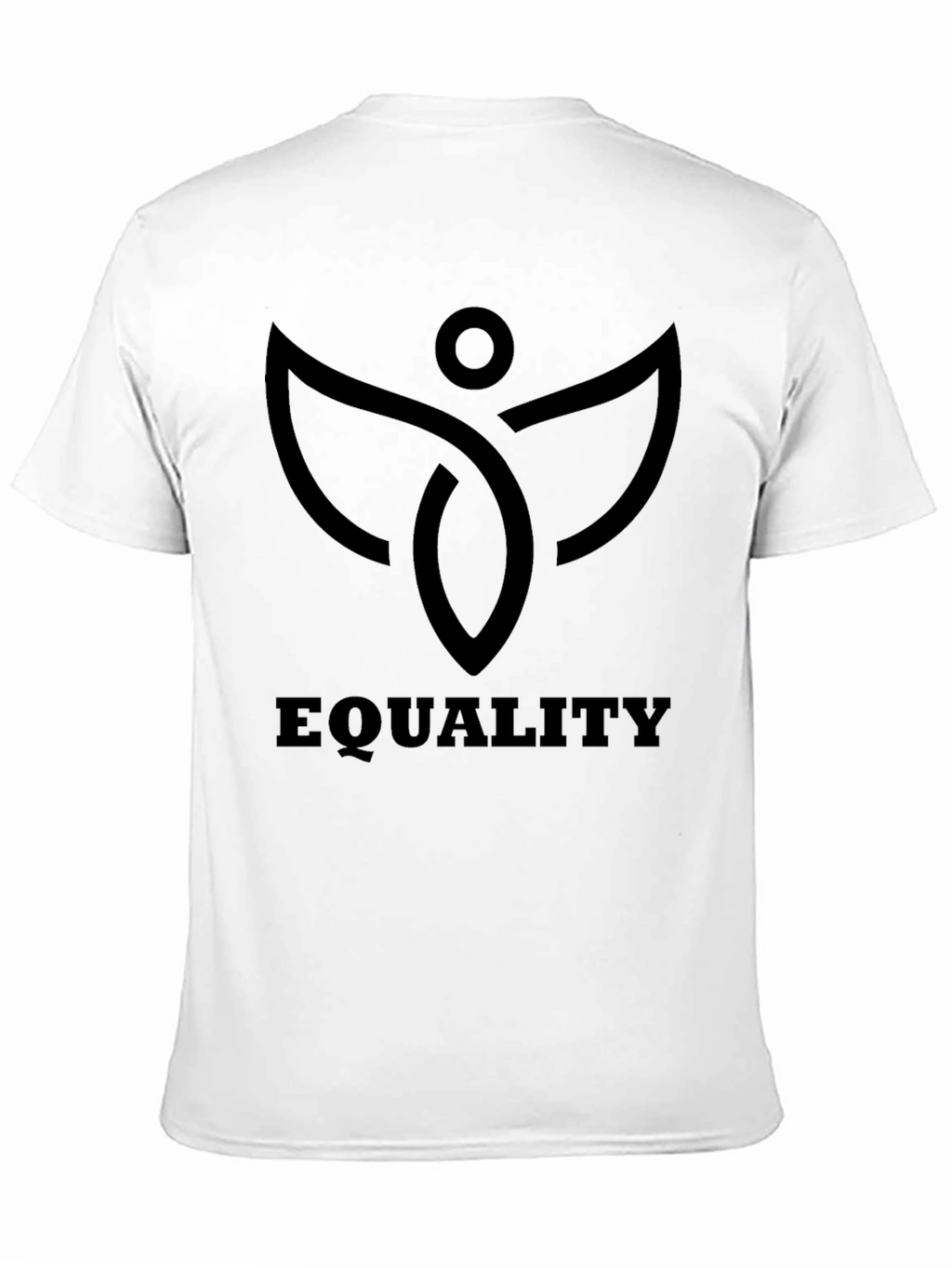 Equality Graphic T-Shirt - Black Crew Neck Tee