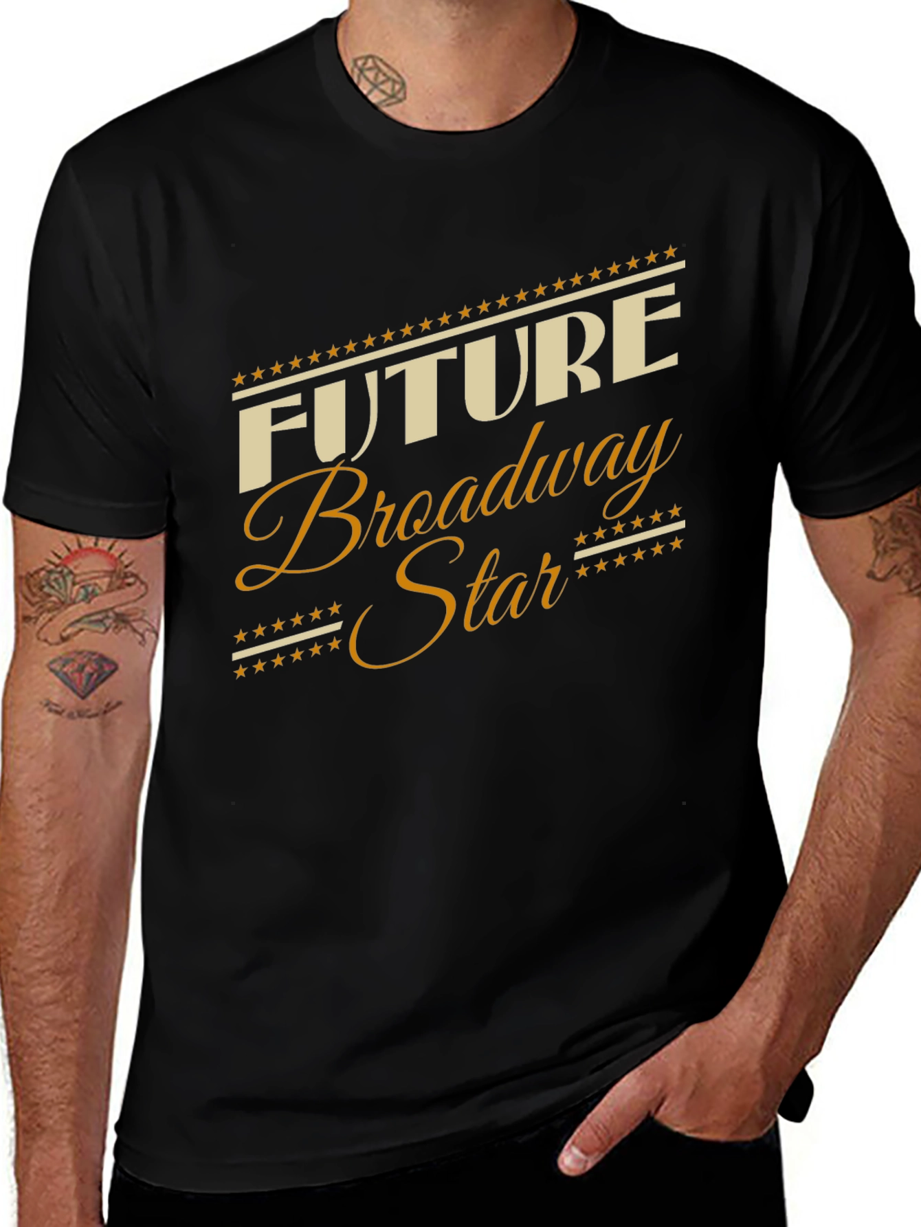 Future Broadway Star T-Shirt - Black