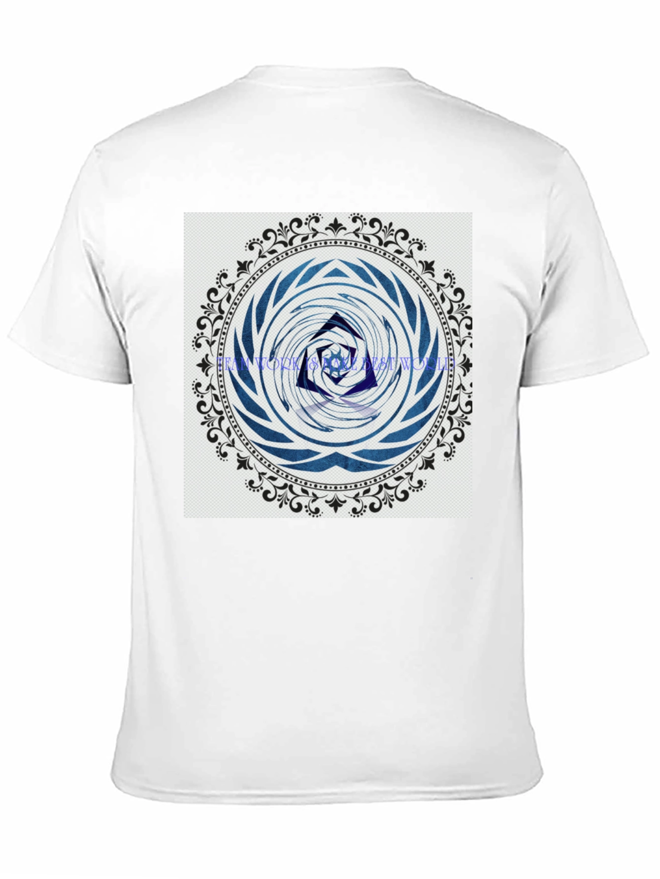 Abstract Mandala Graphic Print T-Shirt