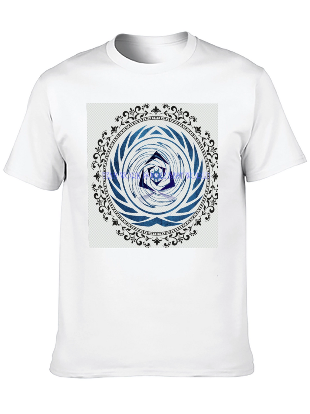 Abstract Mandala Graphic Print T-Shirt