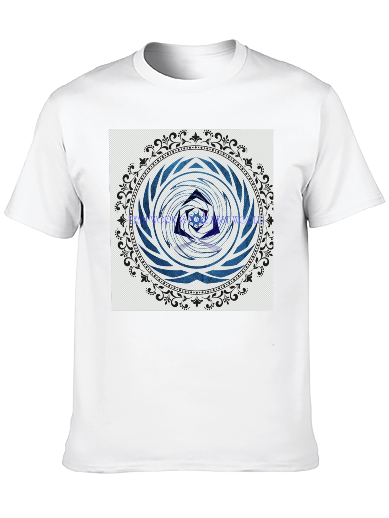 Abstract Mandala Graphic Print T-Shirt