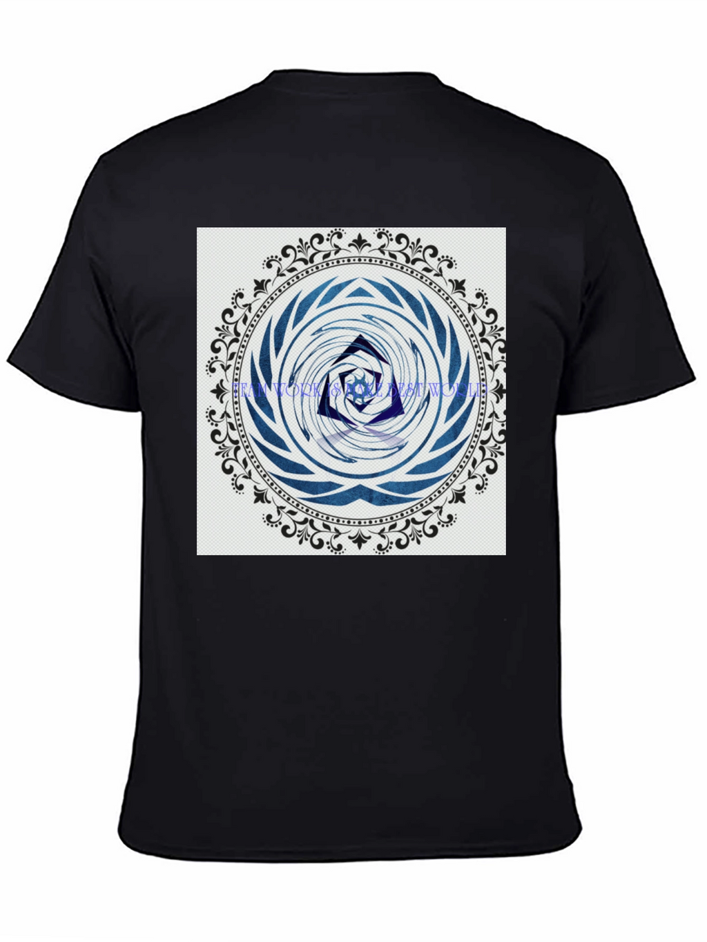 Abstract Mandala Graphic Print T-Shirt