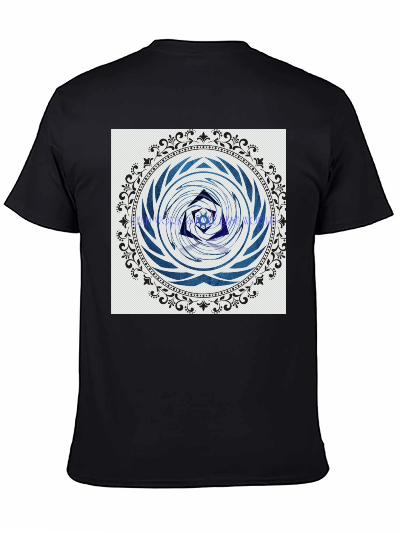 Abstract Mandala Graphic Print T-Shirt