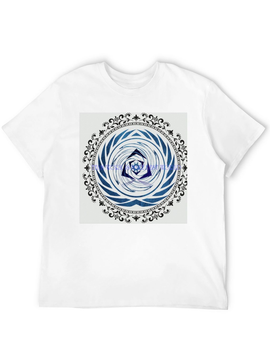 Abstract Mandala Graphic Print T-Shirt