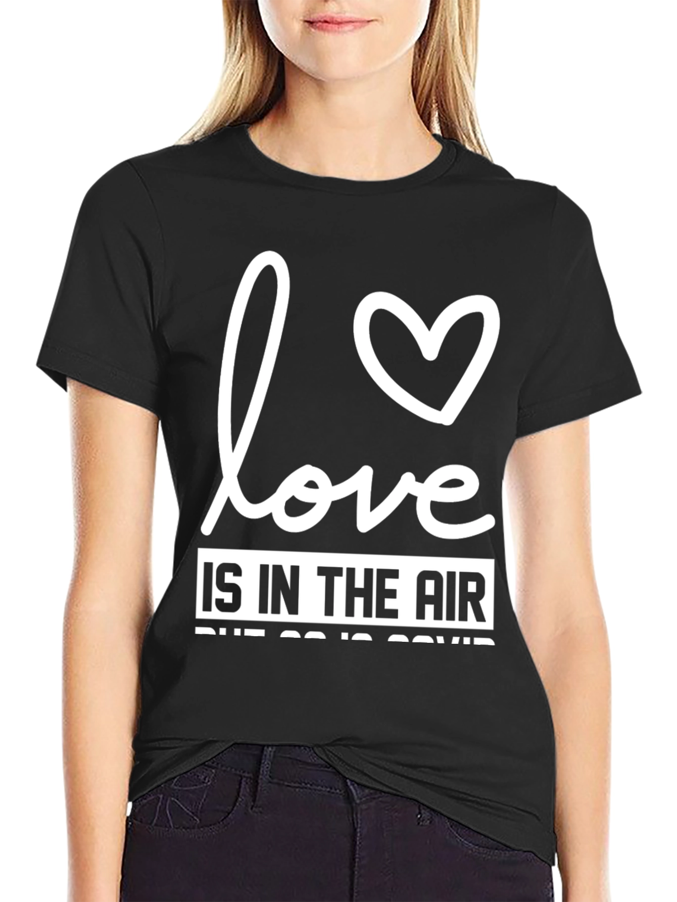 Love Is In The Air Funny Sarcastic T-Shirt