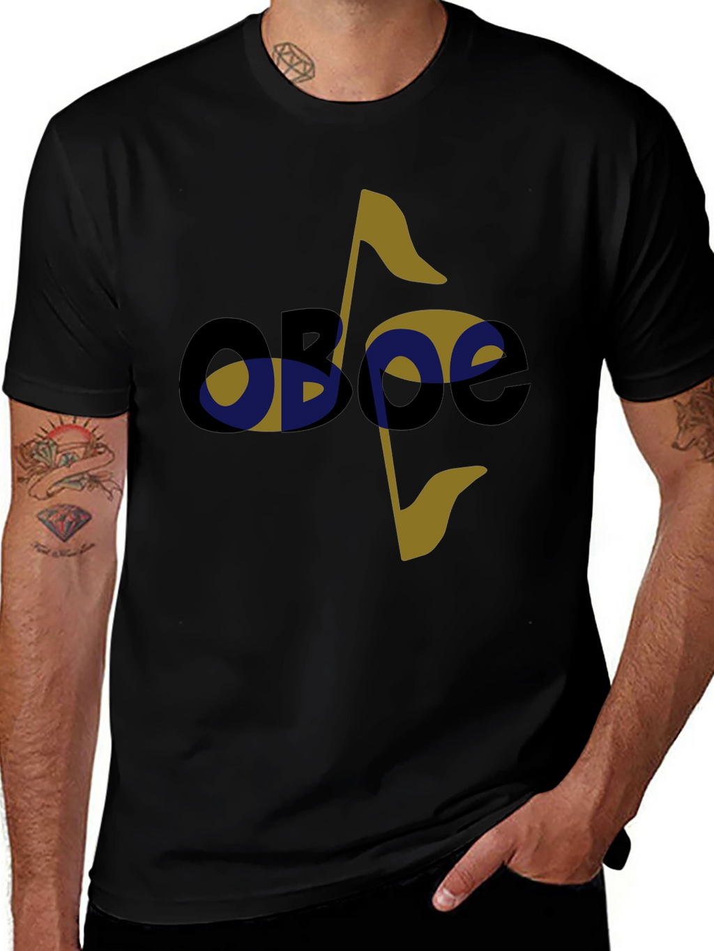 Oboe Music T-Shirt - Musician Gift
