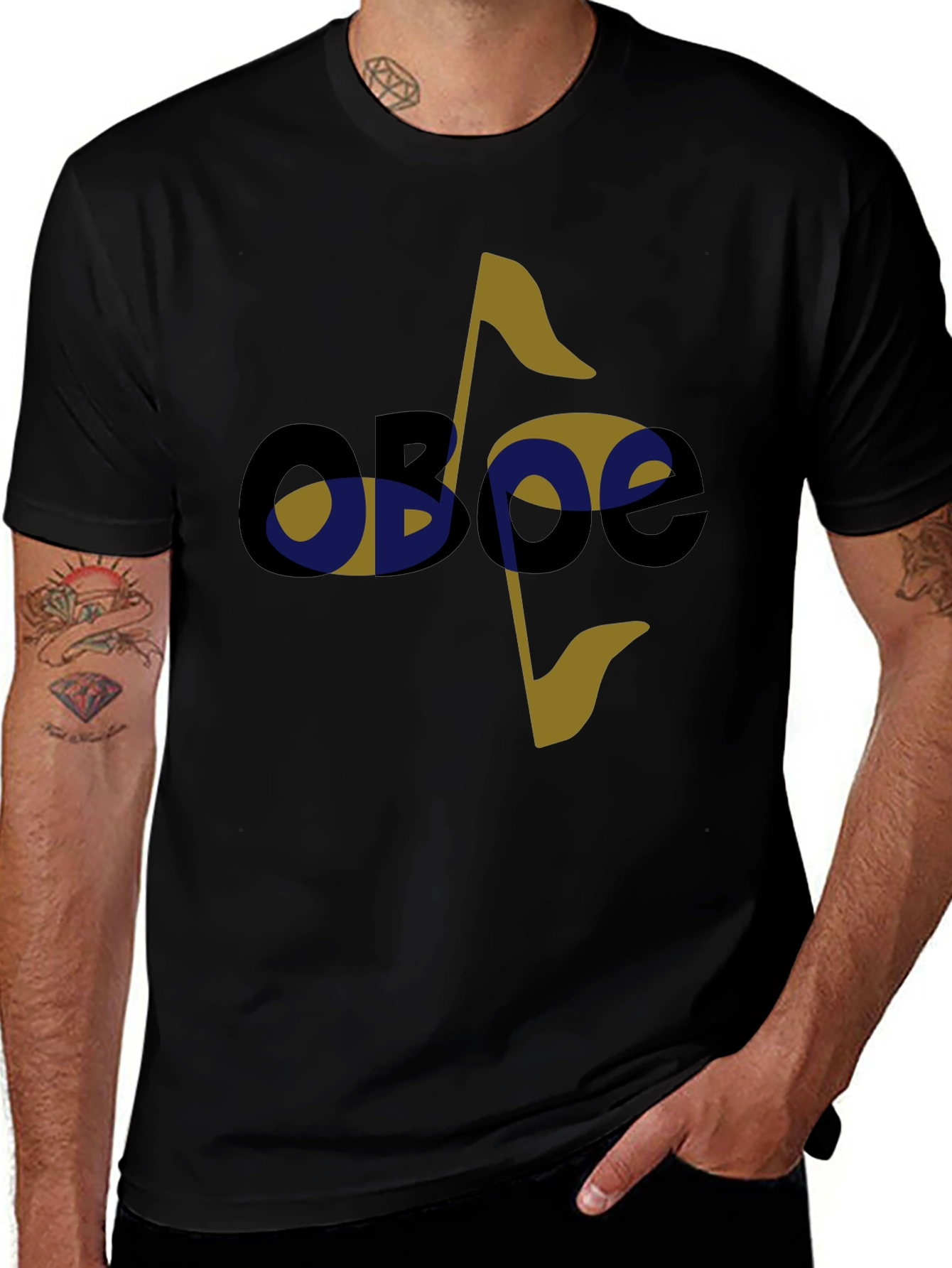 Oboe Music T-Shirt - Musician Gift