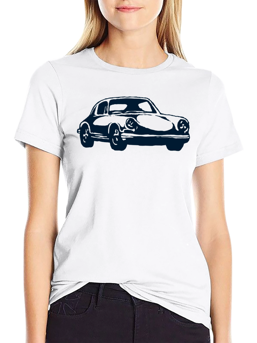 Classic Car Graphic Tee - Mens Black T-Shirt