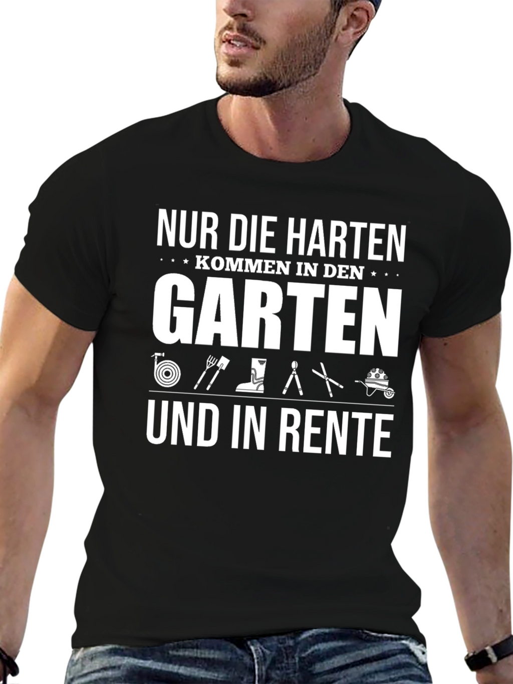 Nur Die Harten Garden T-Shirt - Gardening Humor