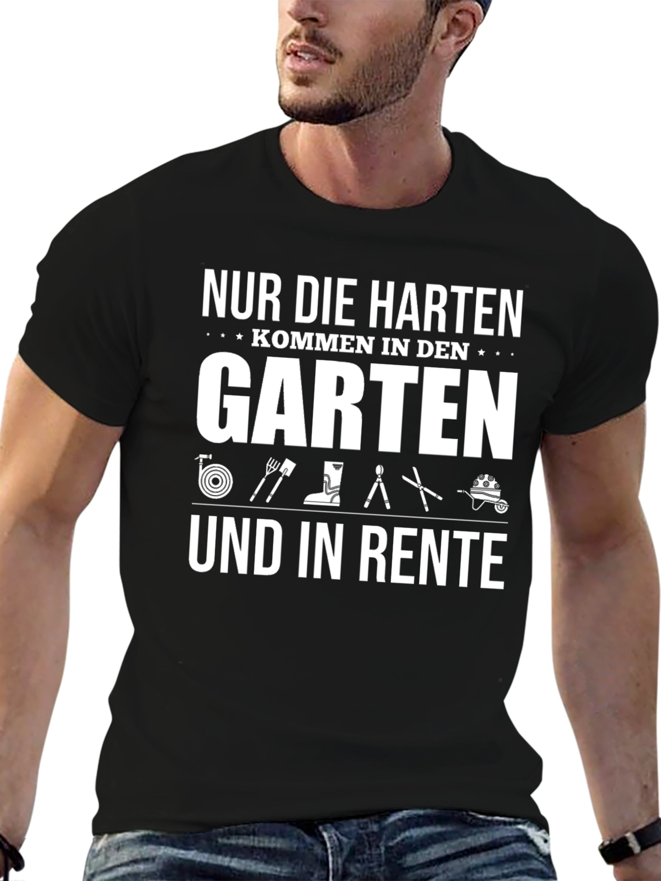 Nur Die Harten Garden T-Shirt - Gardening Humor
