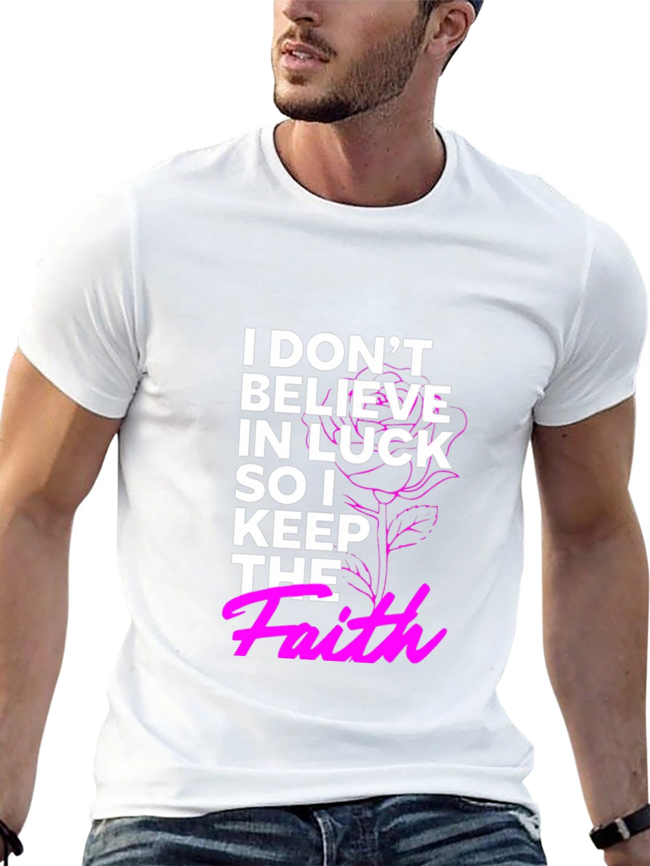 Faith Graphic T-Shirt - Black