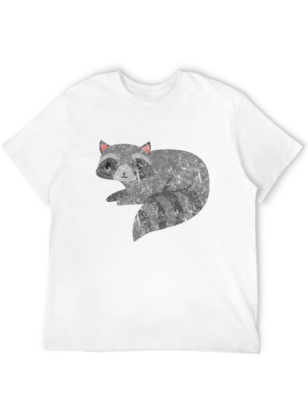 Cool Raccoon Graphic Tee - Unisex Black T-Shirt