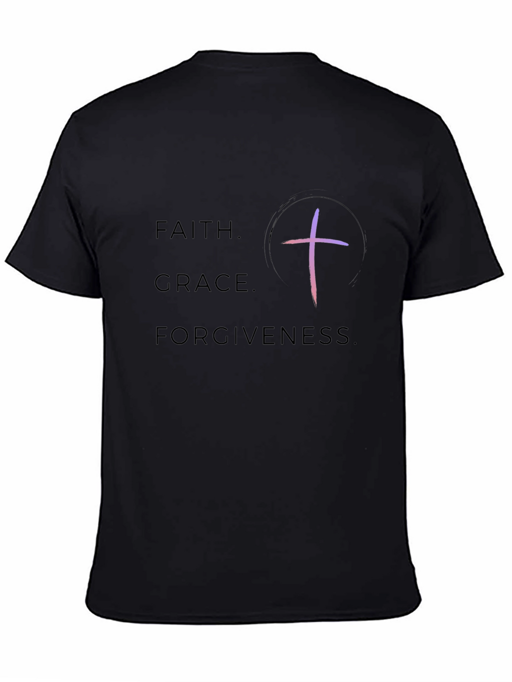 Faith Grace Forgiveness Graphic Tee