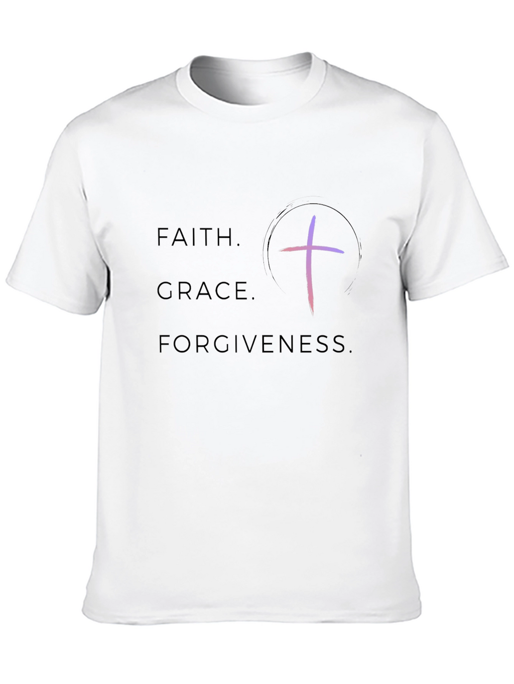 Faith Grace Forgiveness Graphic Tee