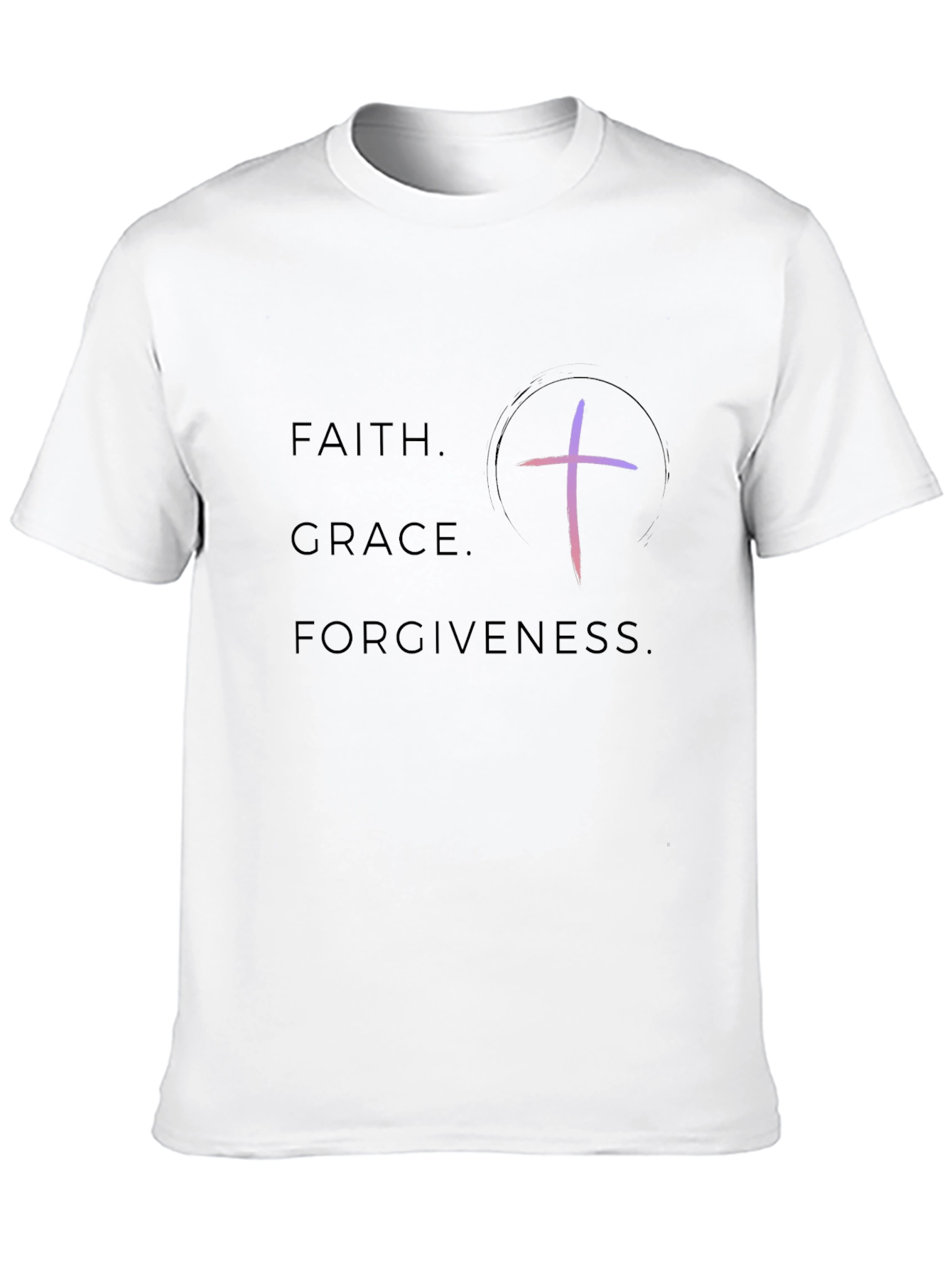 Faith Grace Forgiveness Graphic Tee