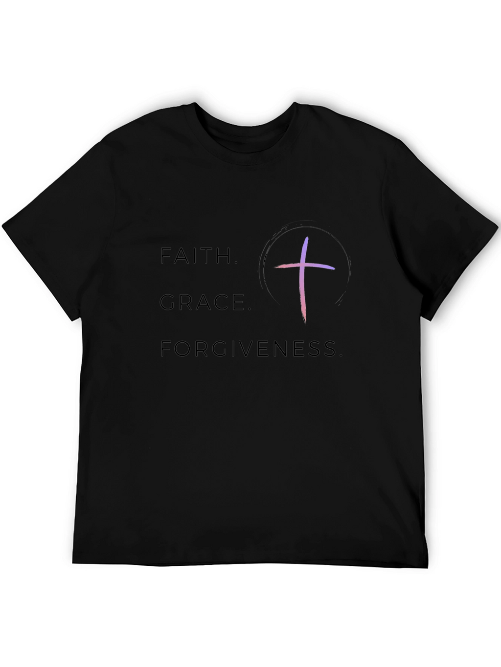 Faith Grace Forgiveness Graphic Tee