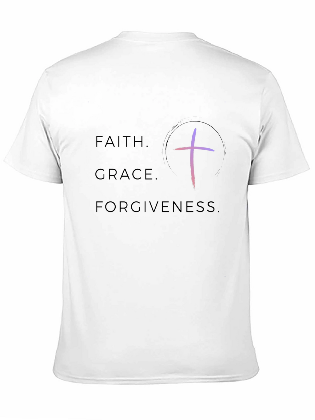 Faith Grace Forgiveness Graphic Tee