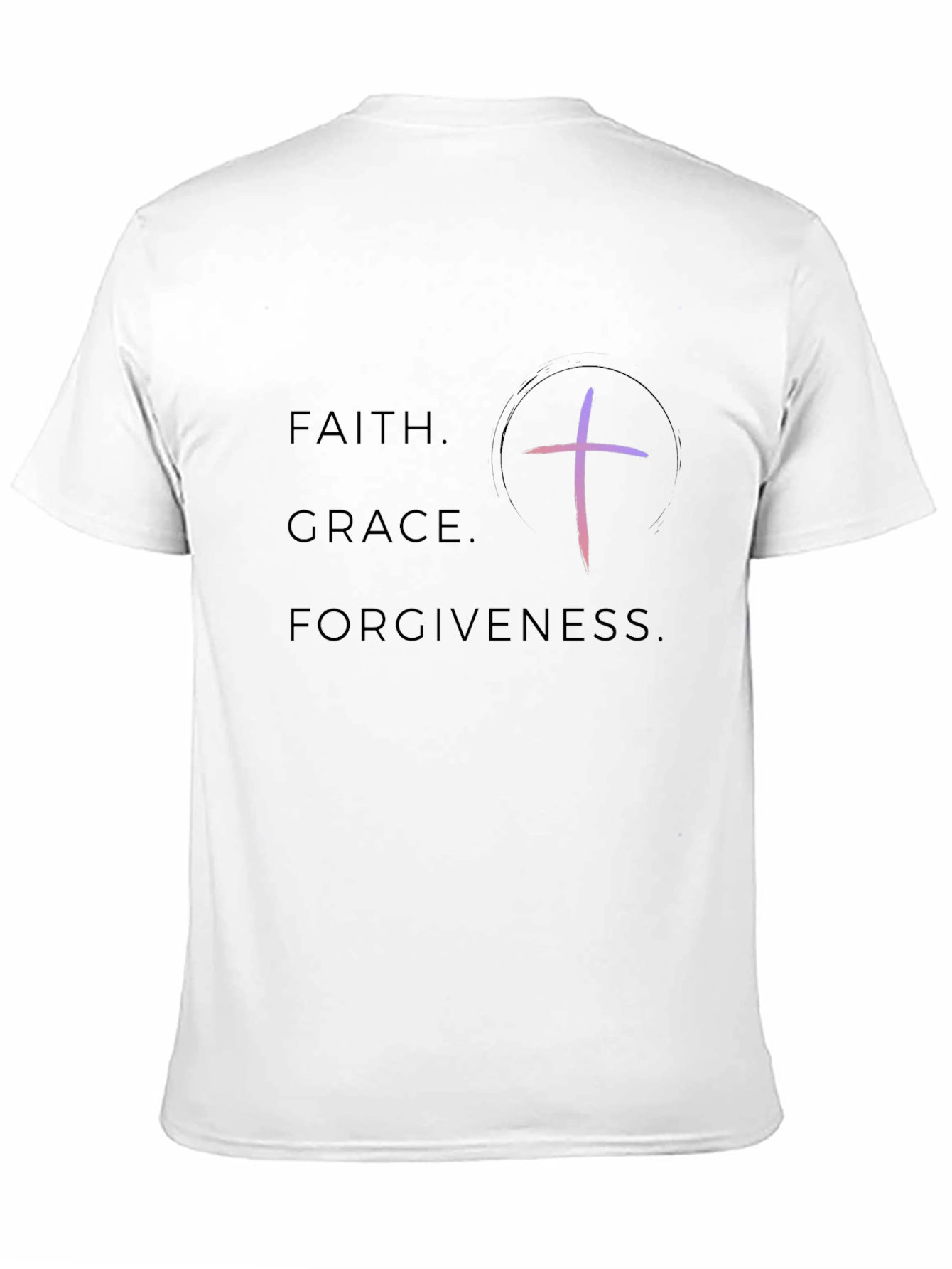 Faith Grace Forgiveness Graphic Tee