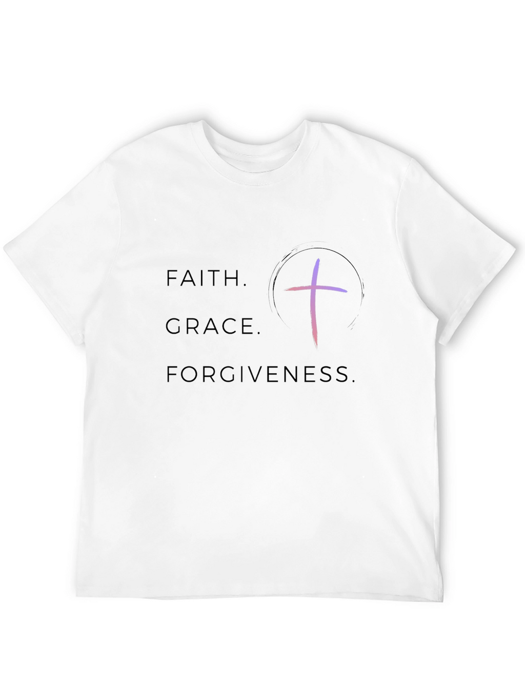 Faith Grace Forgiveness Graphic Tee