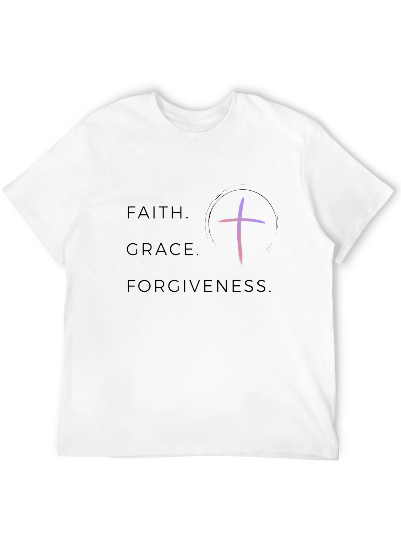 Faith Grace Forgiveness Graphic Tee