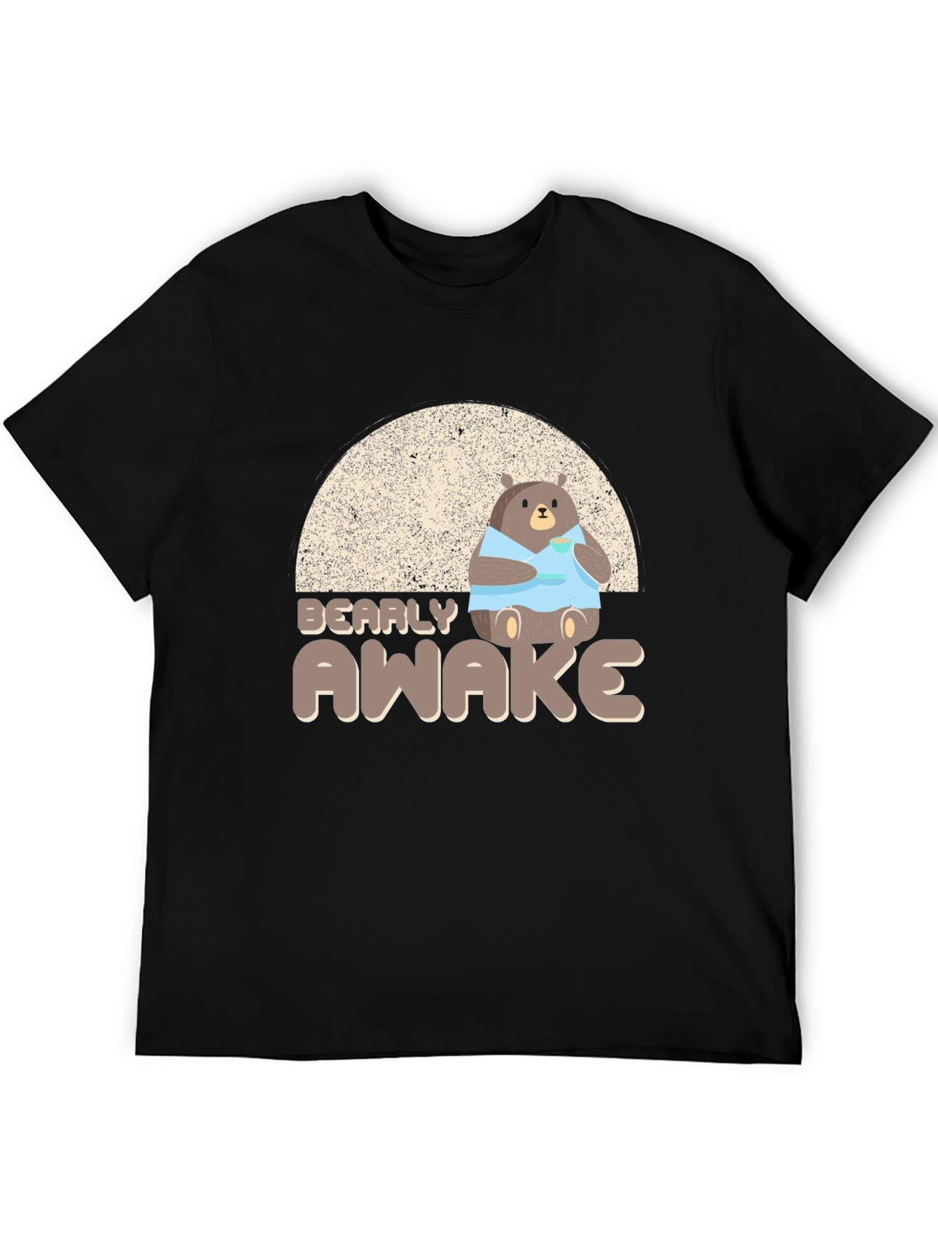Bearly Awake Graphic T-Shirt - Cozy & Cute!