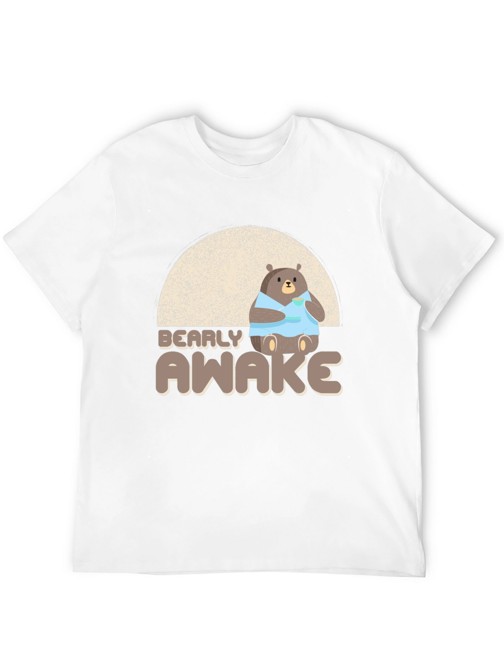 Bearly Awake Graphic T-Shirt - Cozy & Cute!