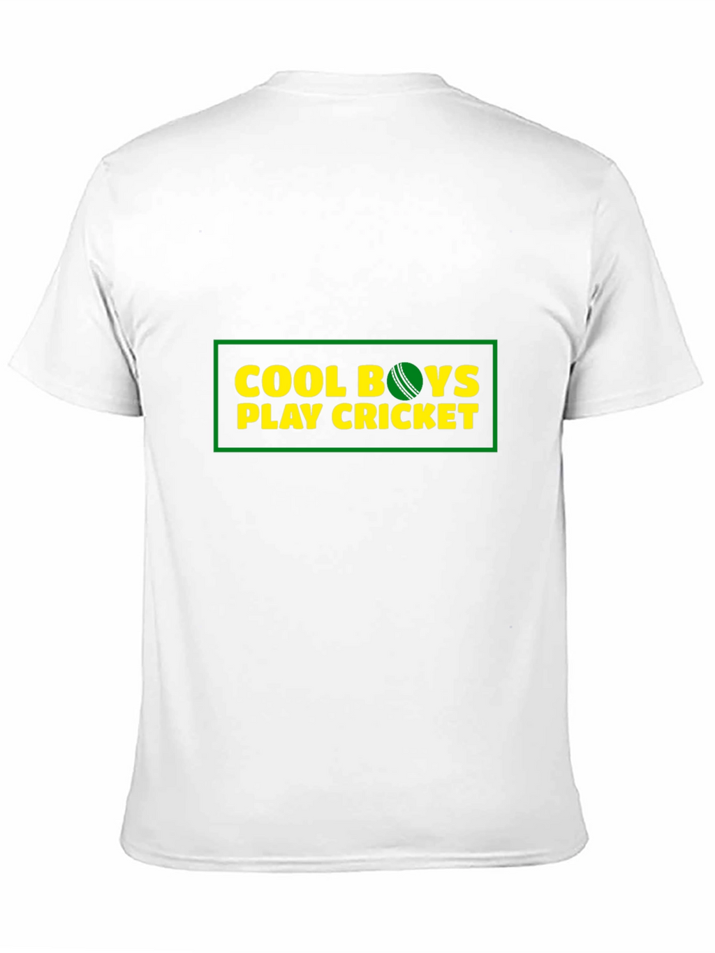 Cool Boys Play Cricket Graphic T-Shirt
