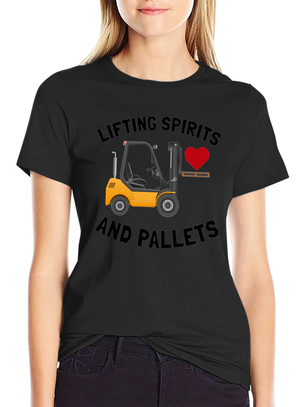 Lifting Spirits and Pallets T-Shirt
