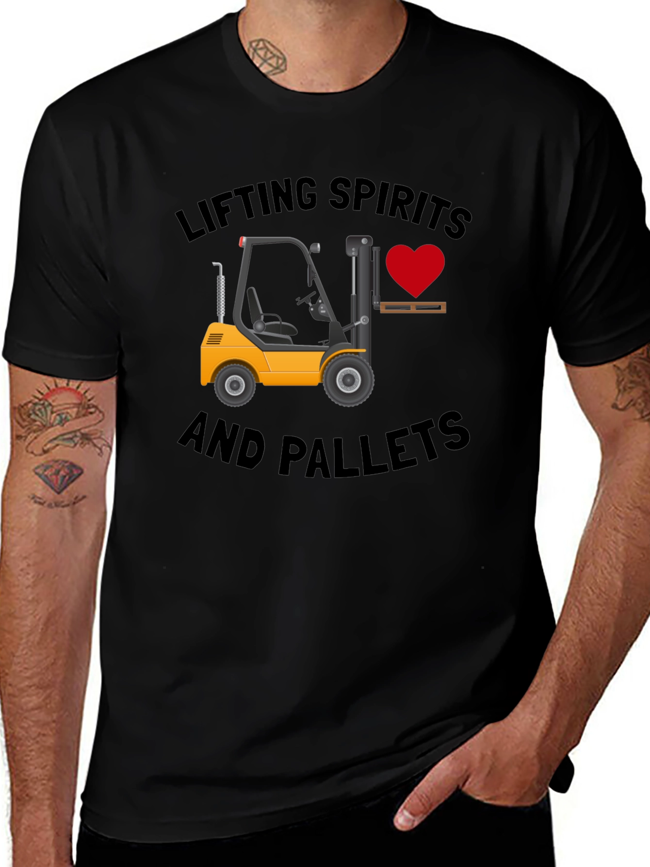 Lifting Spirits and Pallets T-Shirt