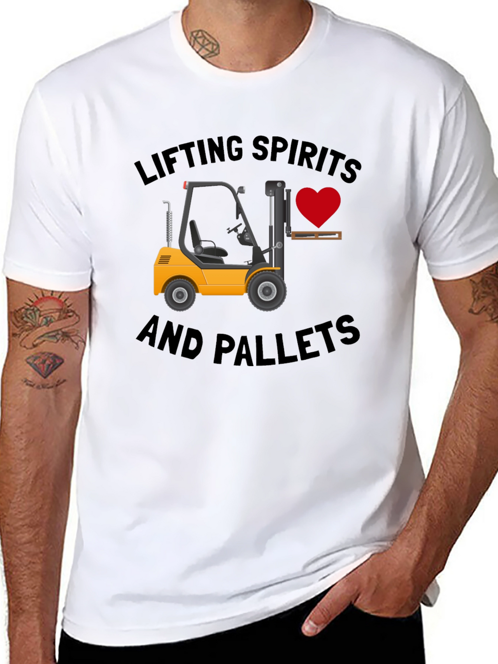 Lifting Spirits and Pallets T-Shirt
