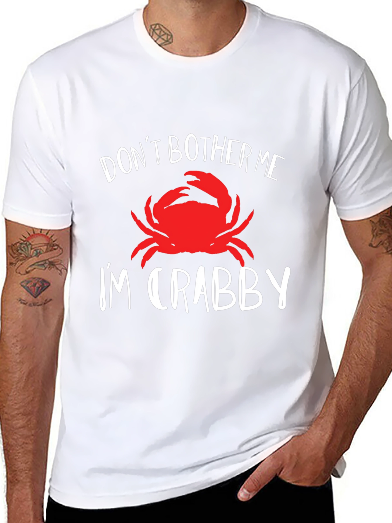 Crabby T-Shirt - Funny Crab Graphic Tee