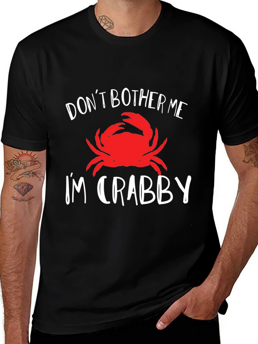 Crabby T-Shirt - Funny Crab Graphic Tee