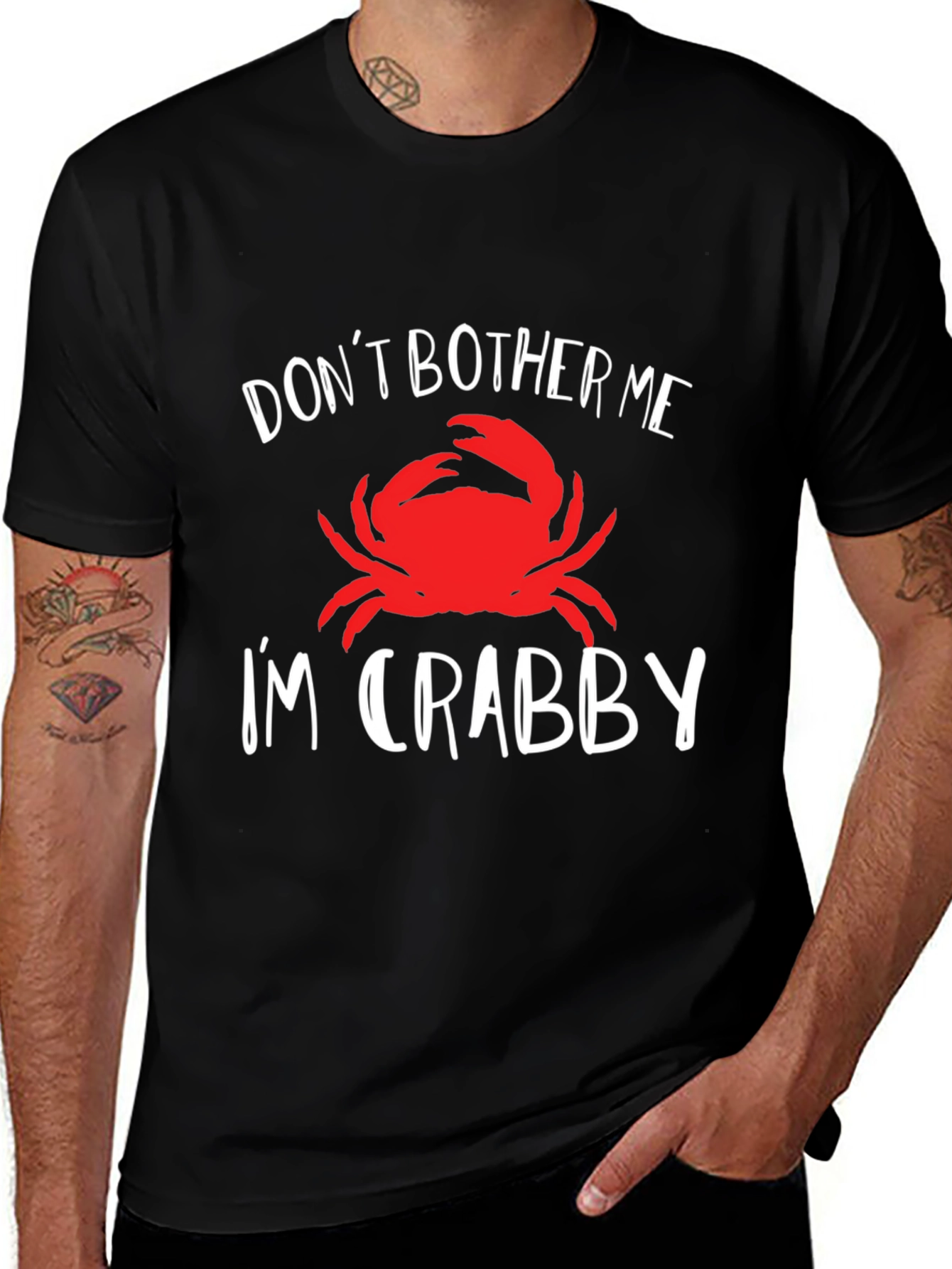 Crabby T-Shirt - Funny Crab Graphic Tee