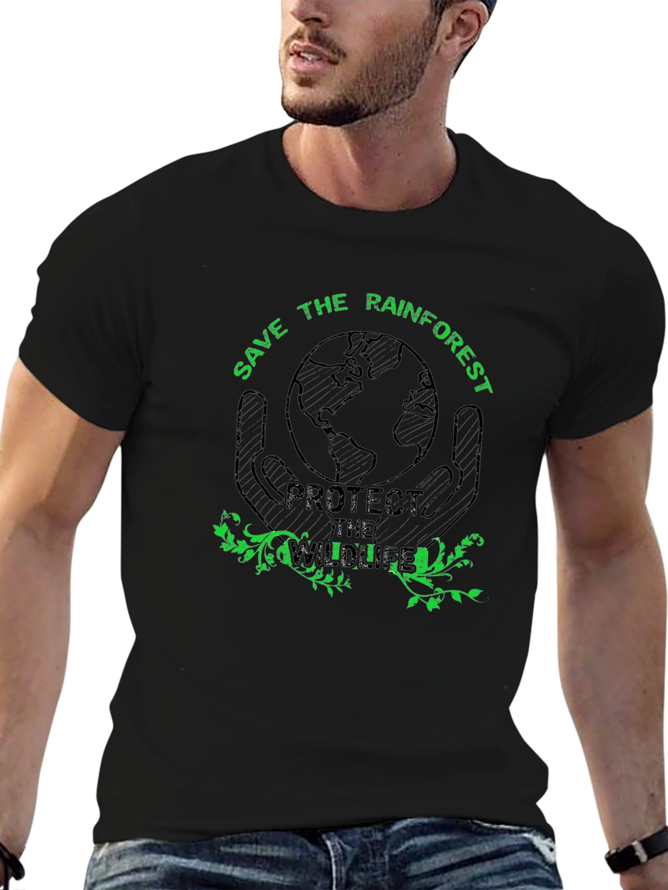 Save the Rainforest T-Shirt - Protect Wildlife Tee