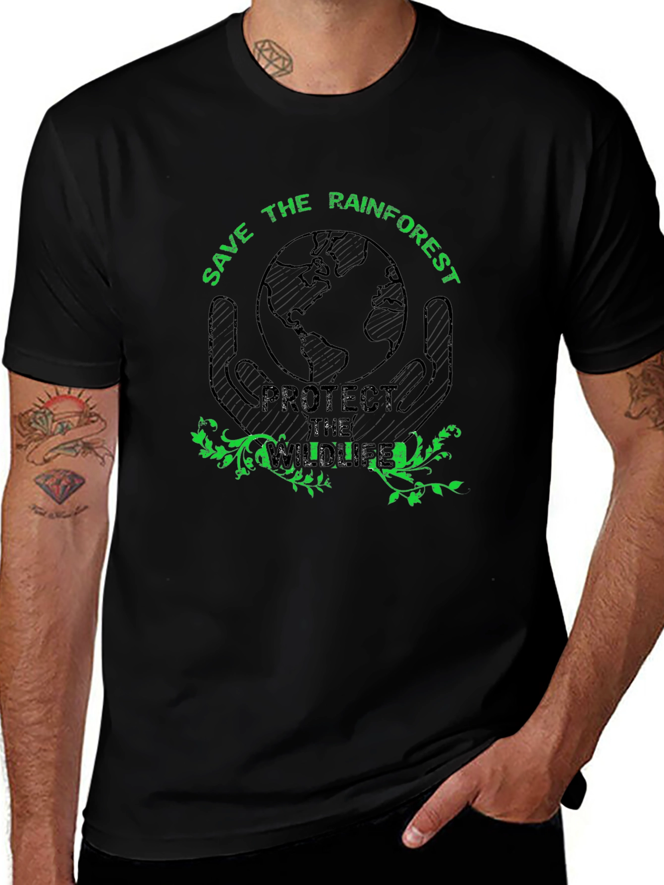 Save the Rainforest T-Shirt - Protect Wildlife Tee
