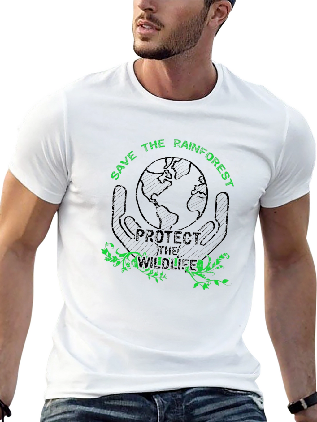 Save the Rainforest T-Shirt - Protect Wildlife Tee