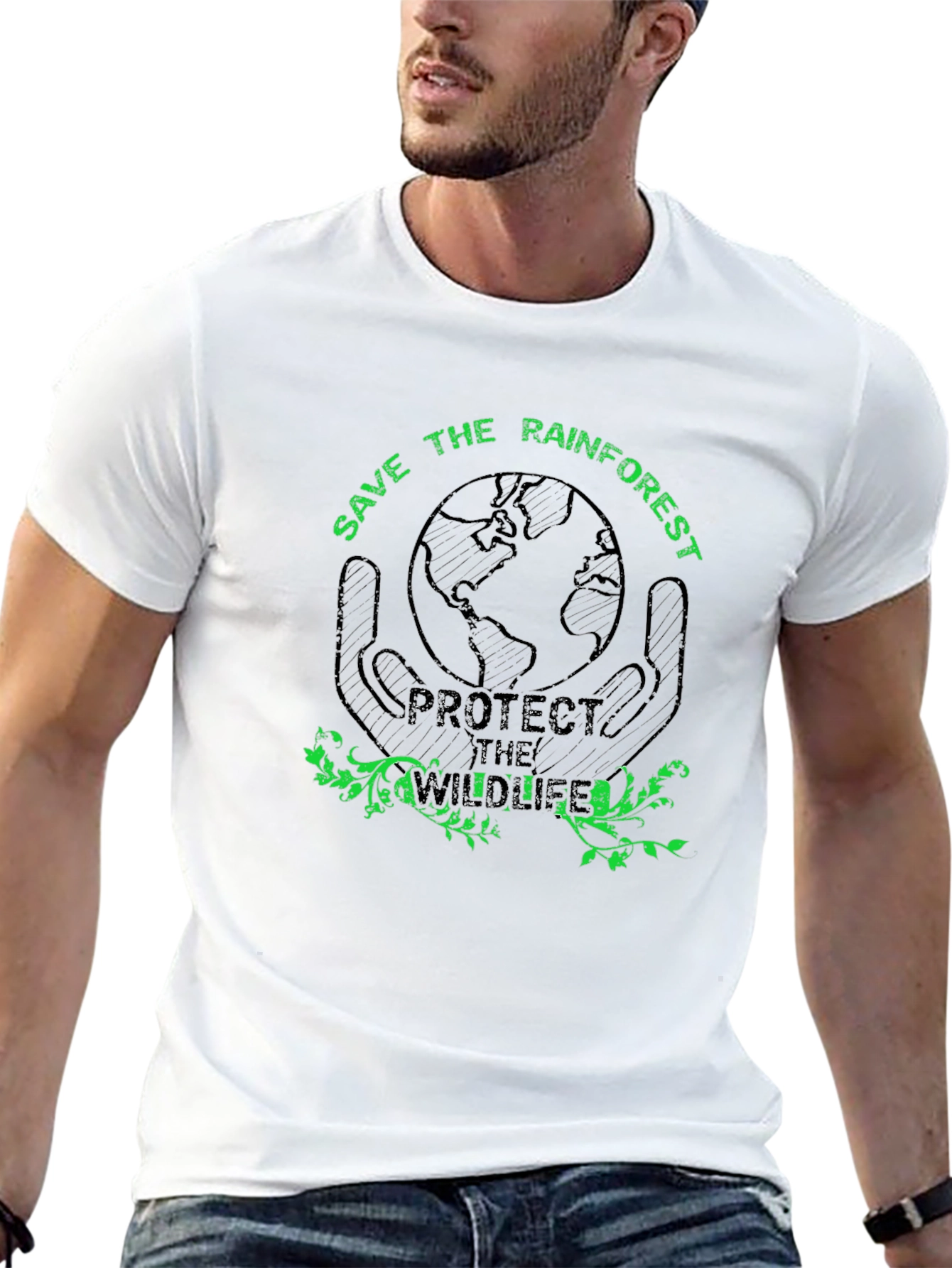 Save the Rainforest T-Shirt - Protect Wildlife Tee