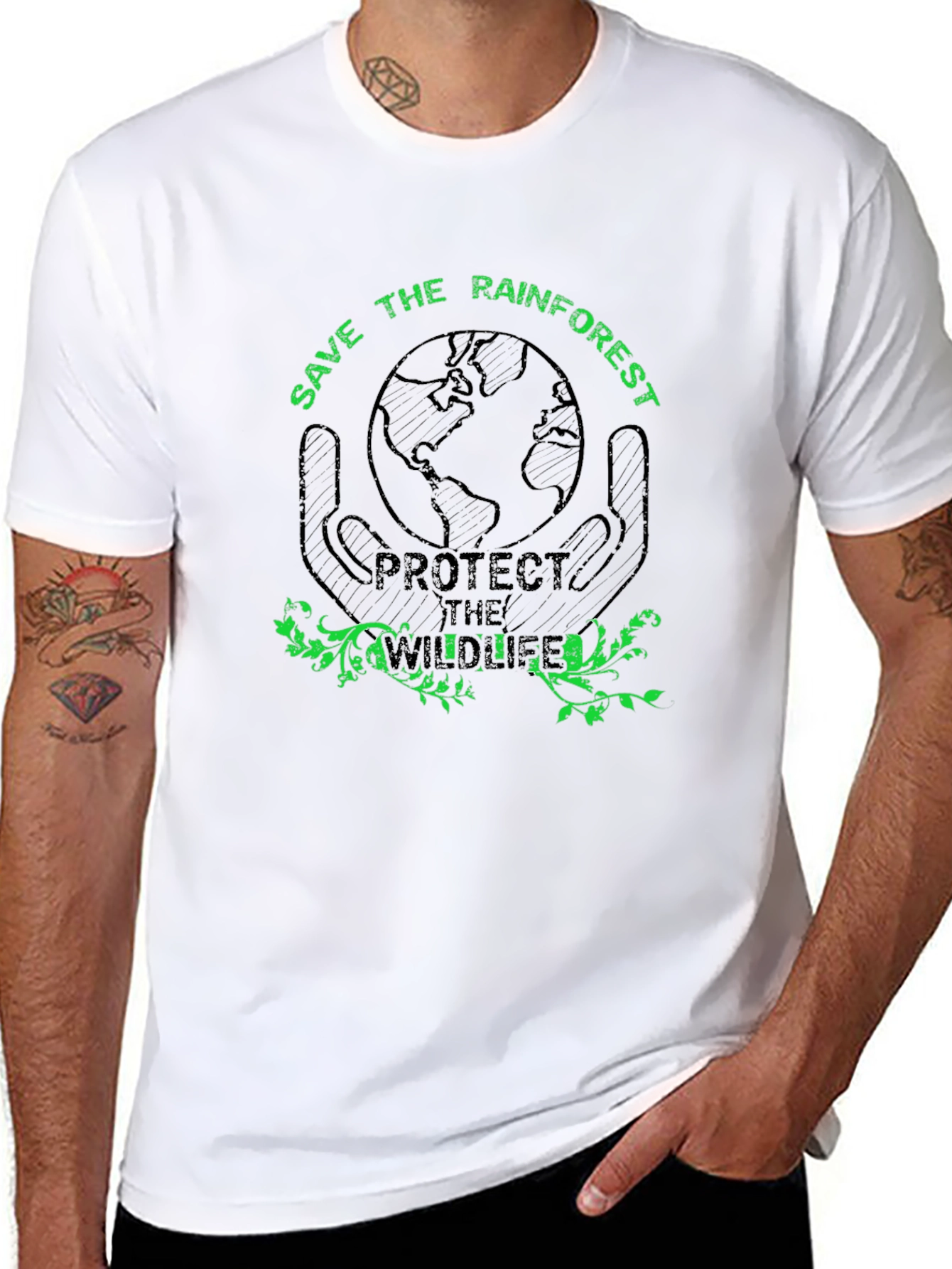 Save the Rainforest T-Shirt - Protect Wildlife Tee