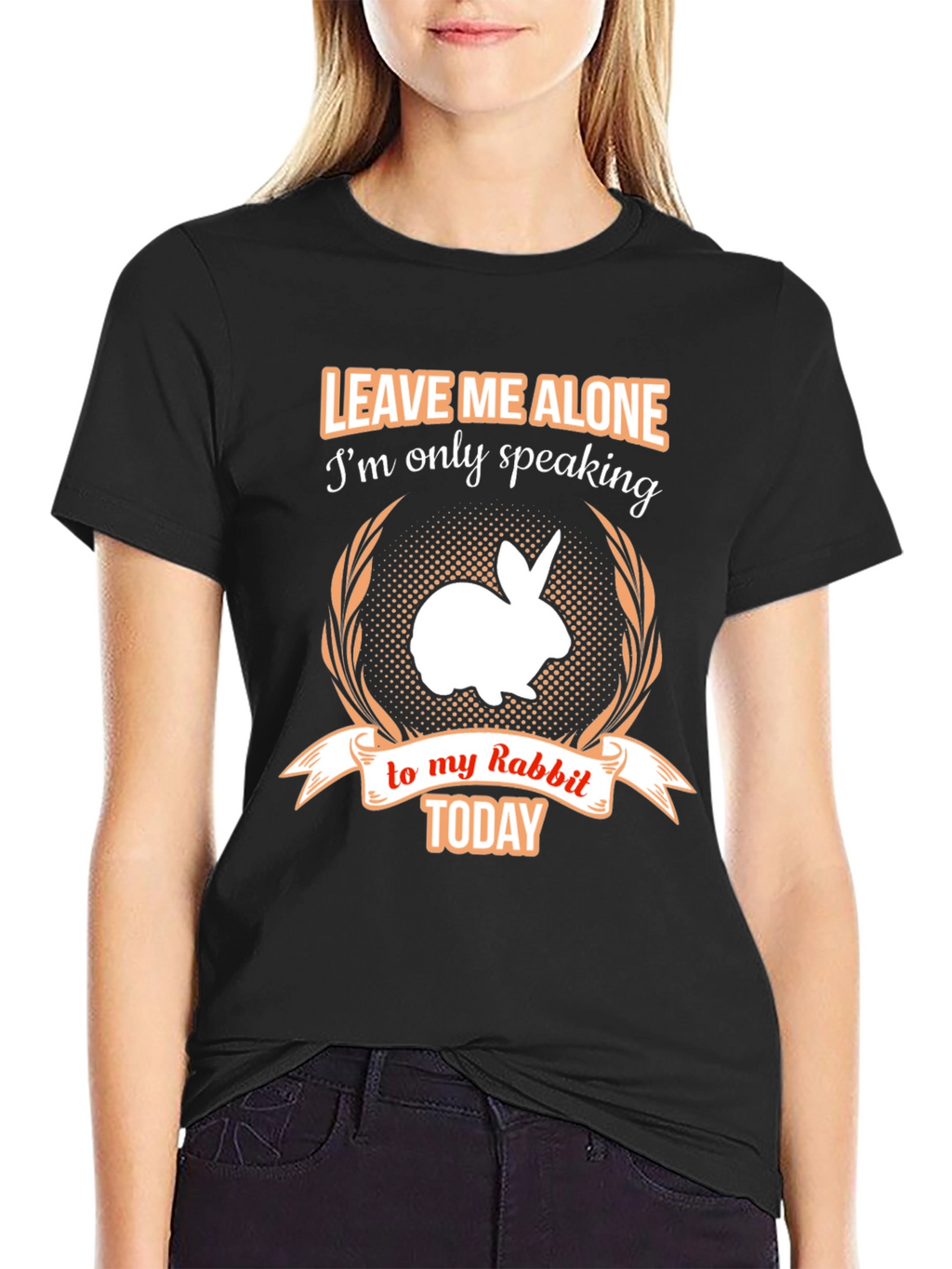 Leave Me Alone Rabbit T-Shirt