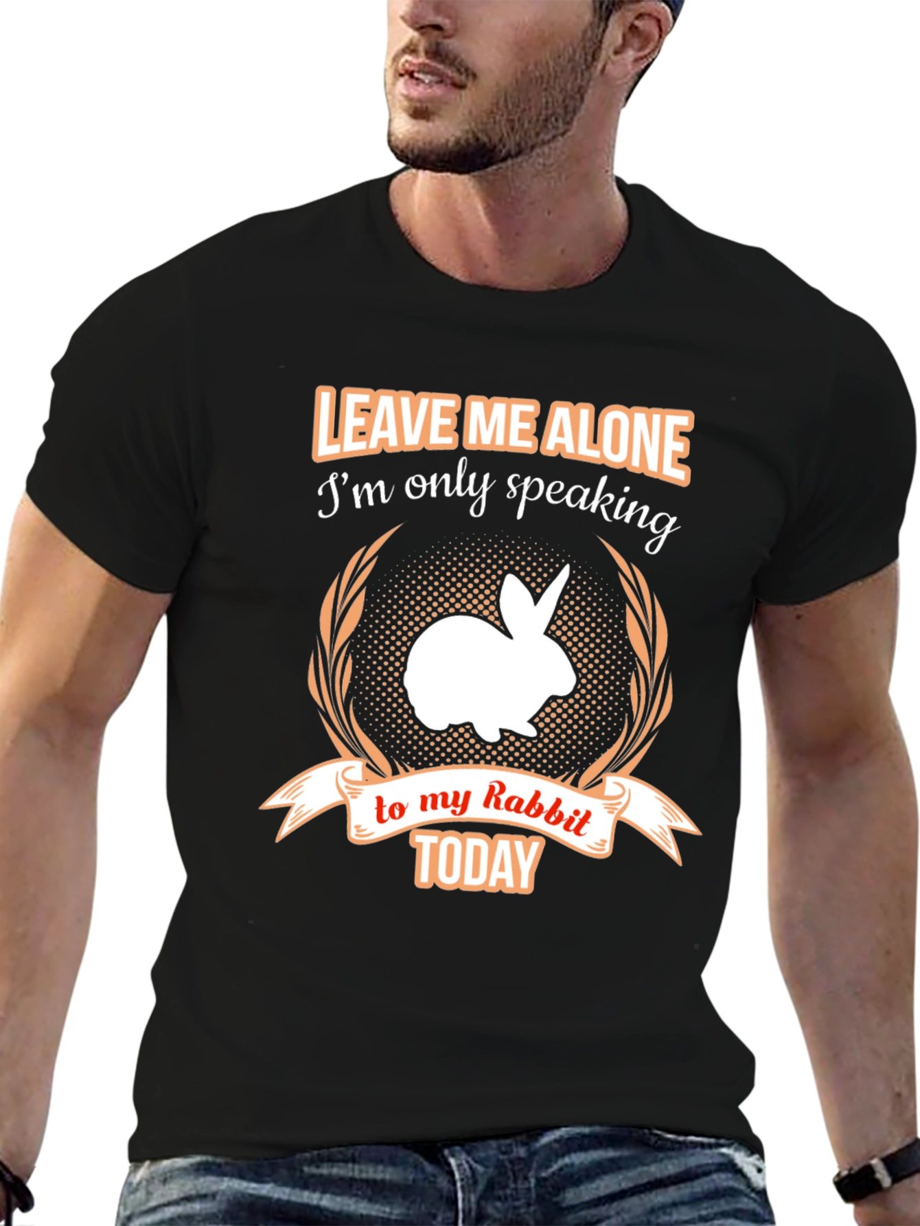 Leave Me Alone Rabbit T-Shirt