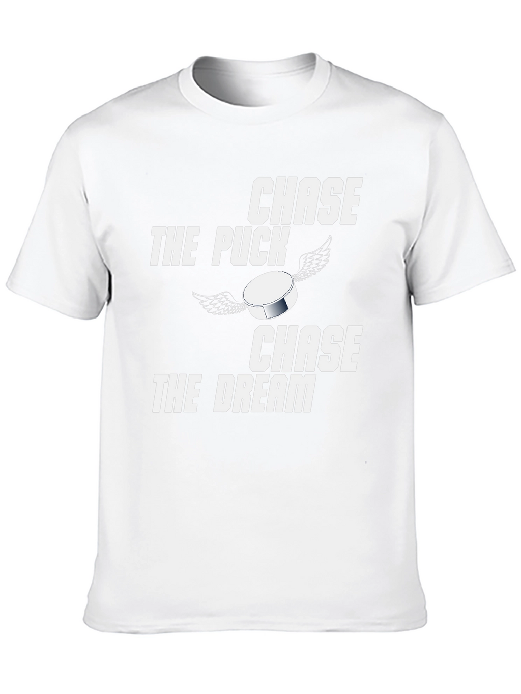 Chase the Puck Chase the Dream Graphic T-Shirt