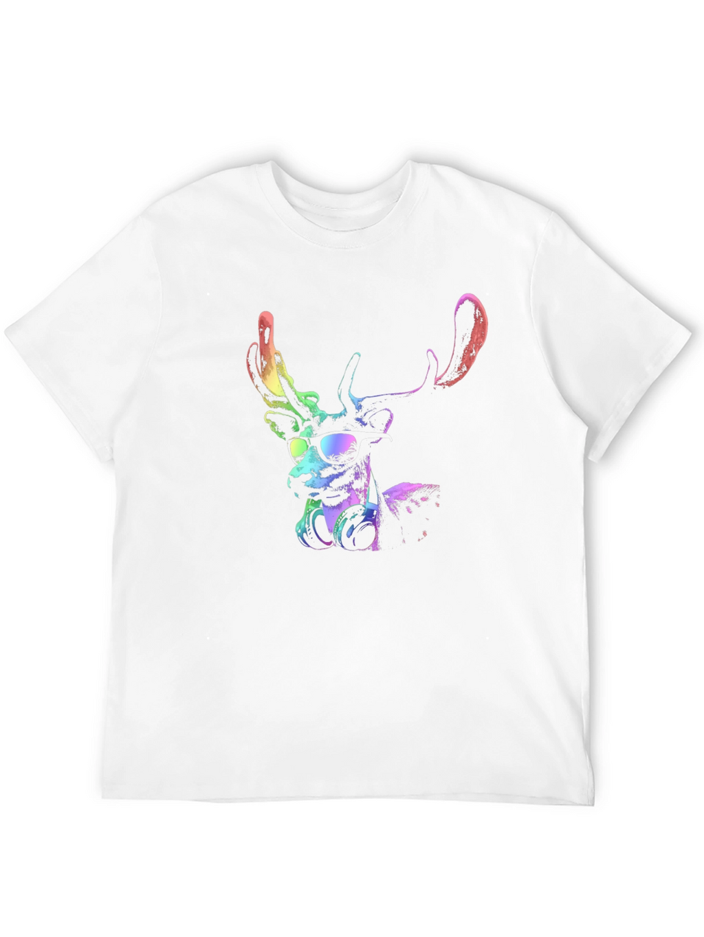 Cool Deer Graphic T-Shirt