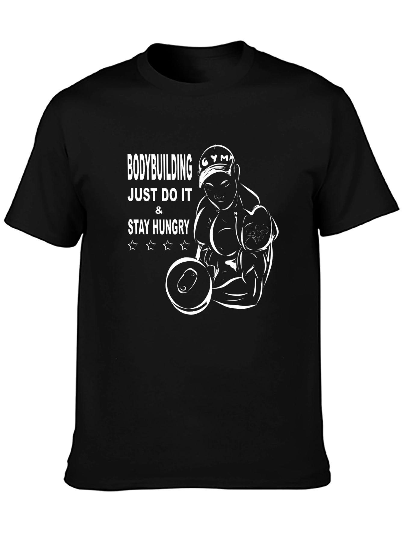 Bodybuilding Gym Motivation Graphic T-Shirt