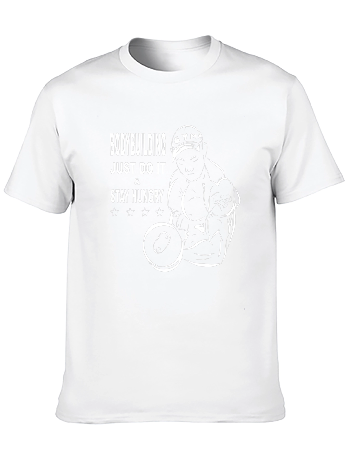 Bodybuilding Gym Motivation Graphic T-Shirt