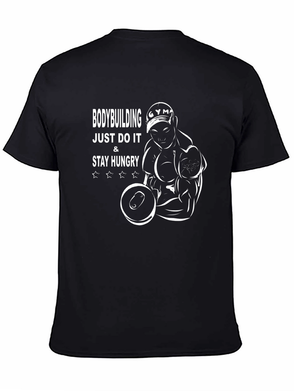 Bodybuilding Gym Motivation Graphic T-Shirt