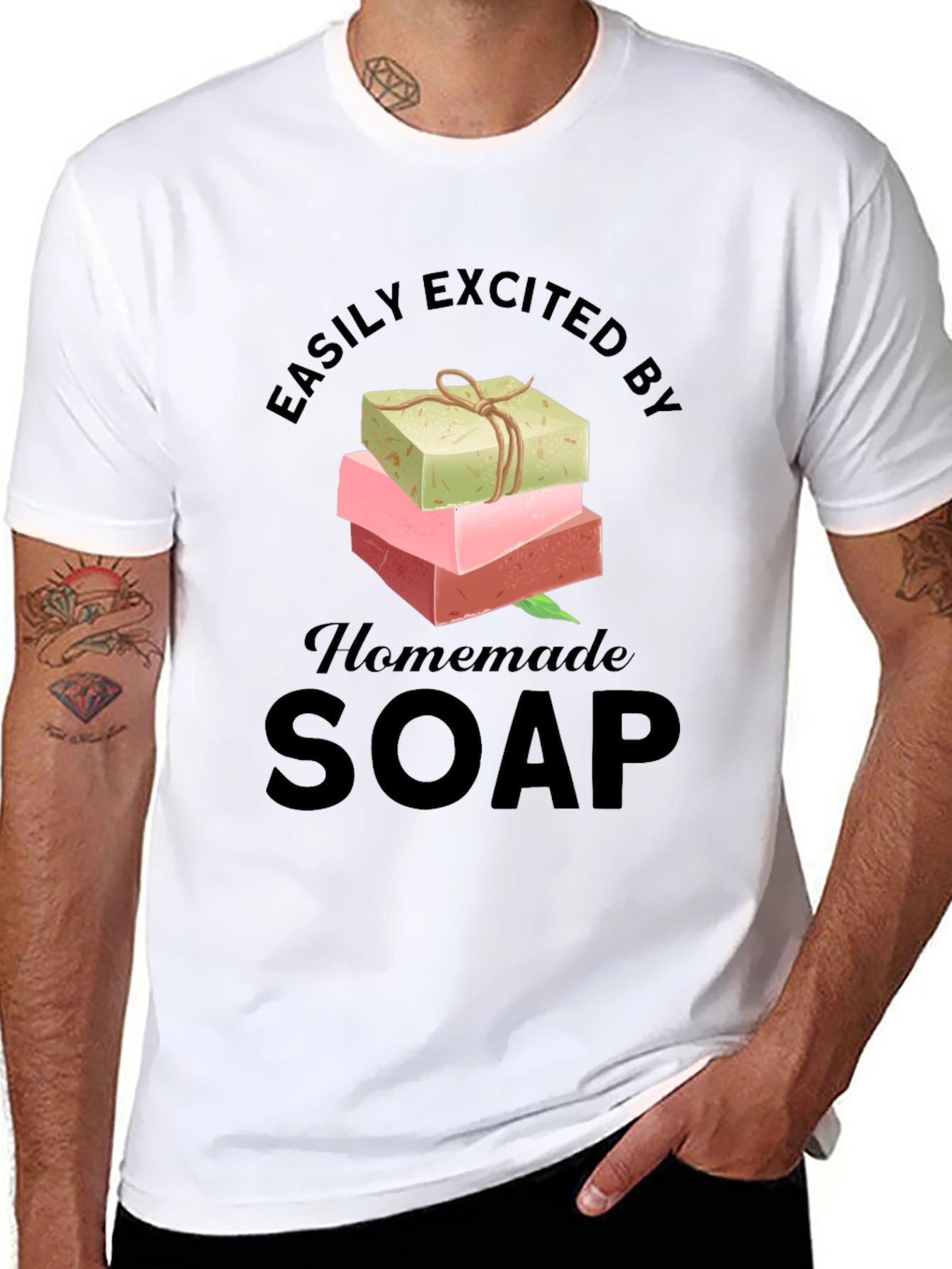 Easily Excited By Homemade Soap T-Shirt