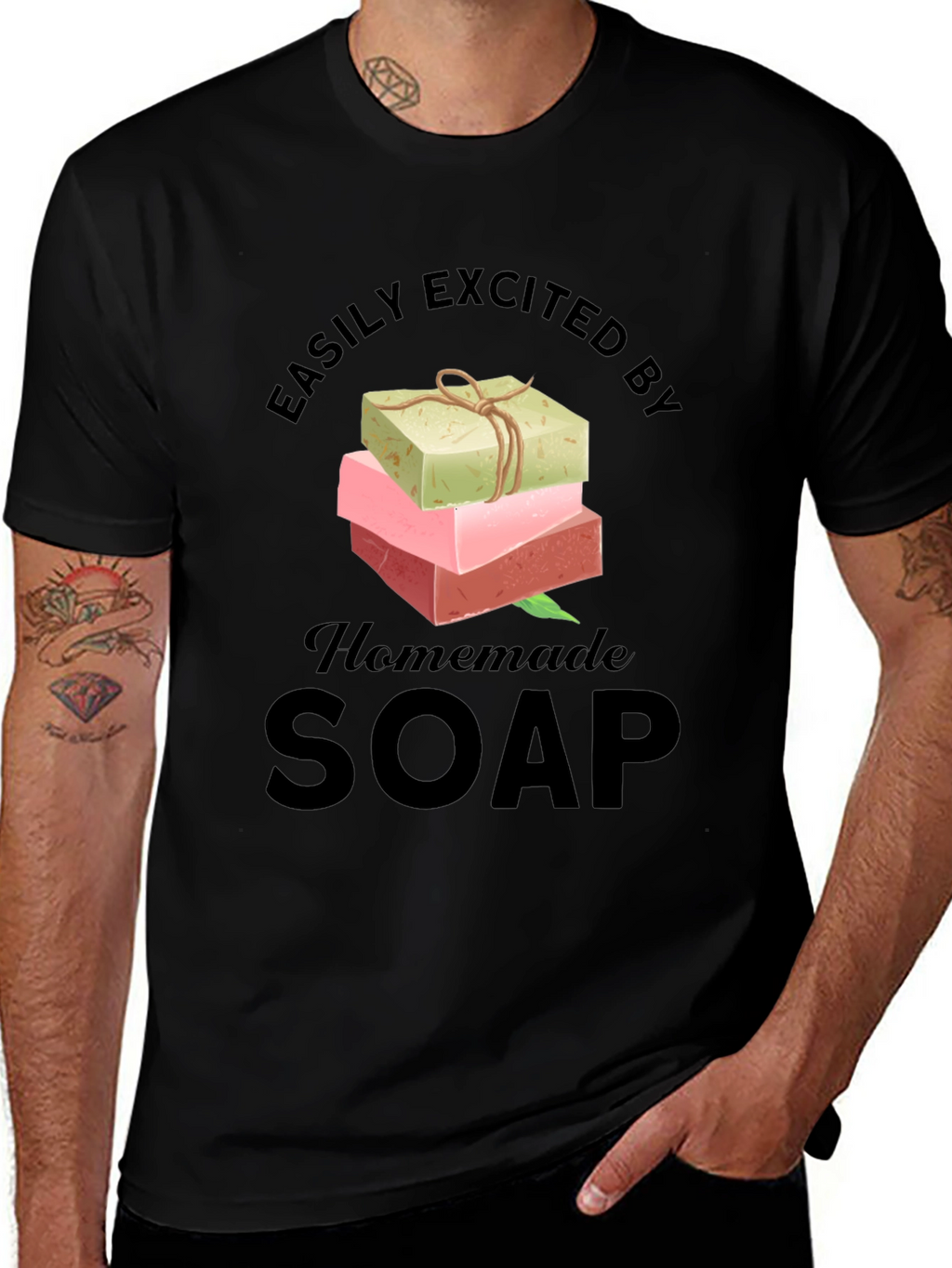 Easily Excited By Homemade Soap T-Shirt