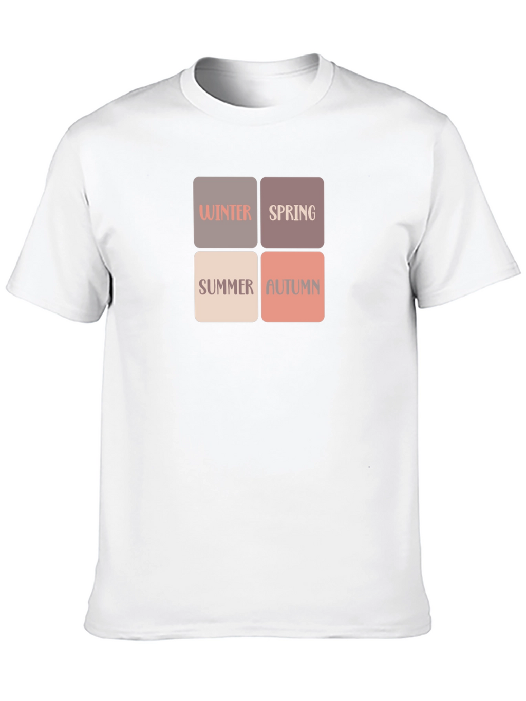 Seasons T-Shirt: Winter Spring Summer Autumn