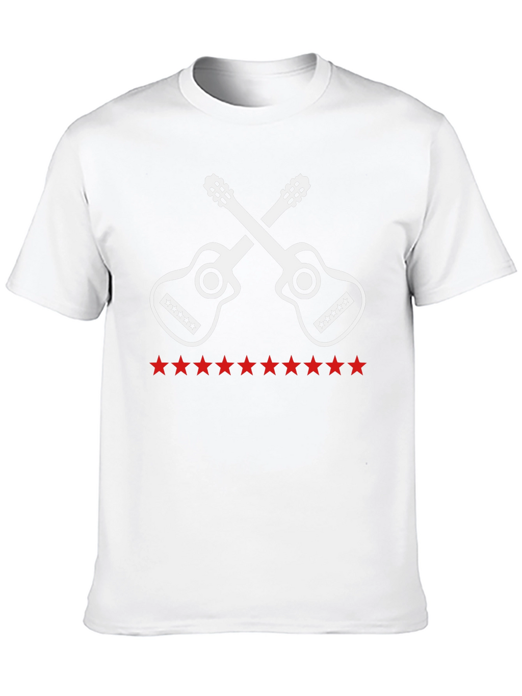 Guitar Star Graphic Tee - Black