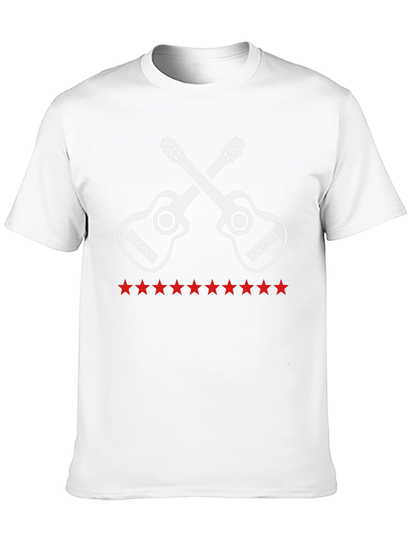Guitar Star Graphic Tee - Black